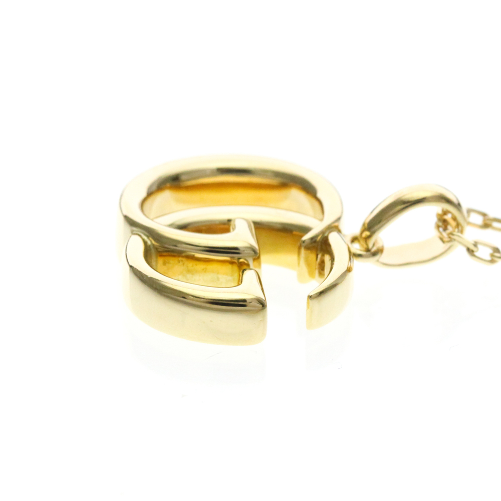 Gucci Double GG Necklace Yellow Gold (18K) No Stone Men,Women Fashion Necklac... - Picture 3 of 12
